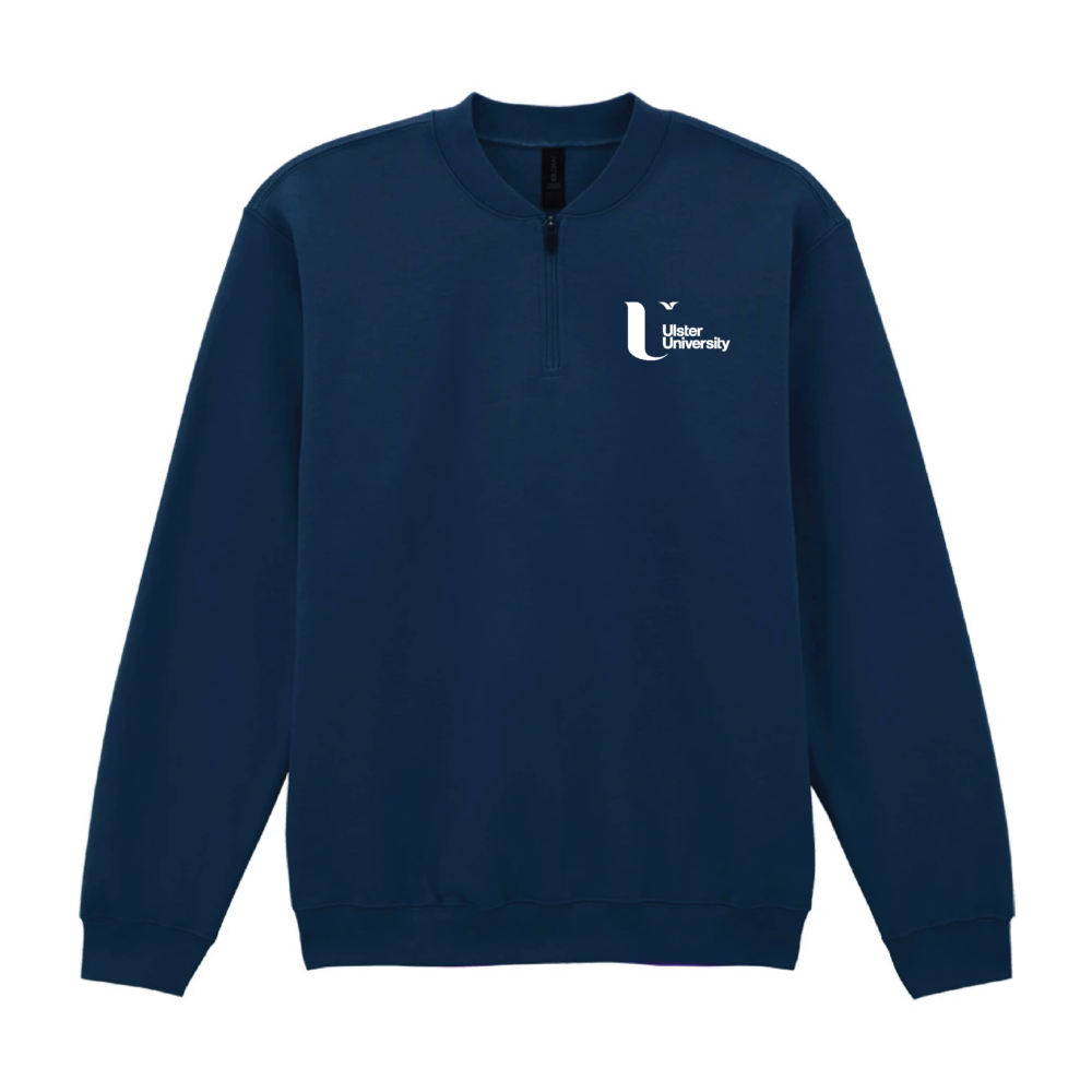Ulster University Zipped Crewneck